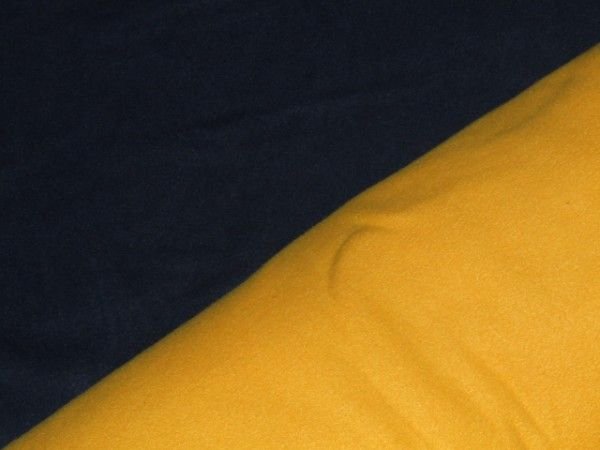 Sedací vak POOf fleecový > varianta Modrá-žlutá