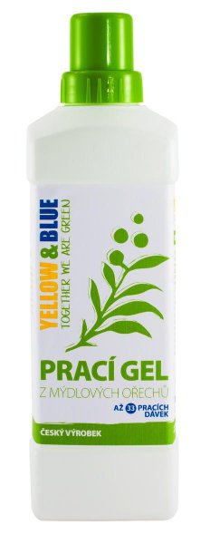 Prací gel bez vůně 1 l