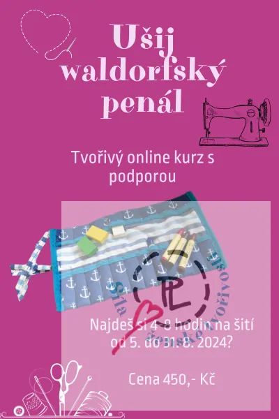 Online kurz - Ušij waldorfský penál