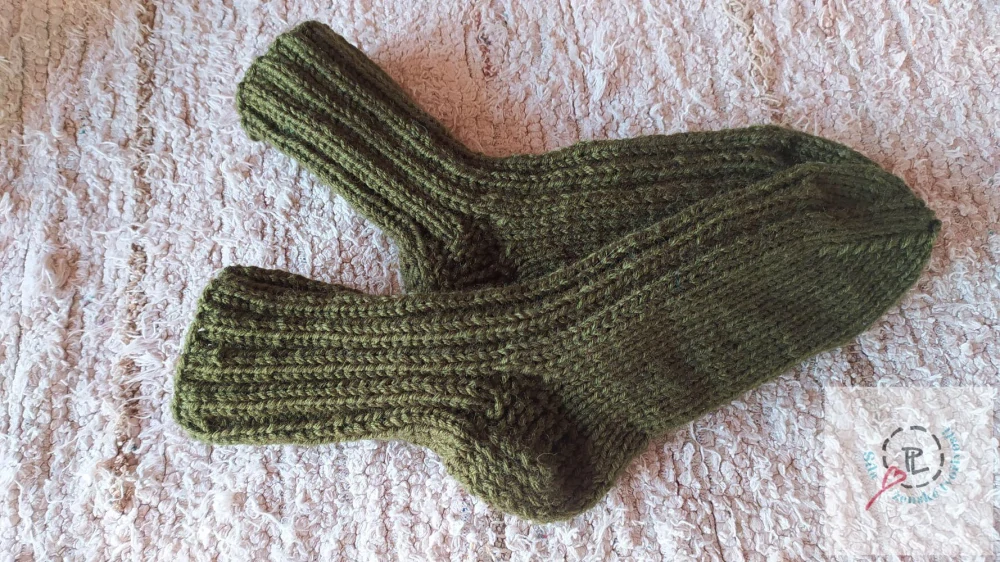 Dámské merino ponožky khaki vel. 37/38
