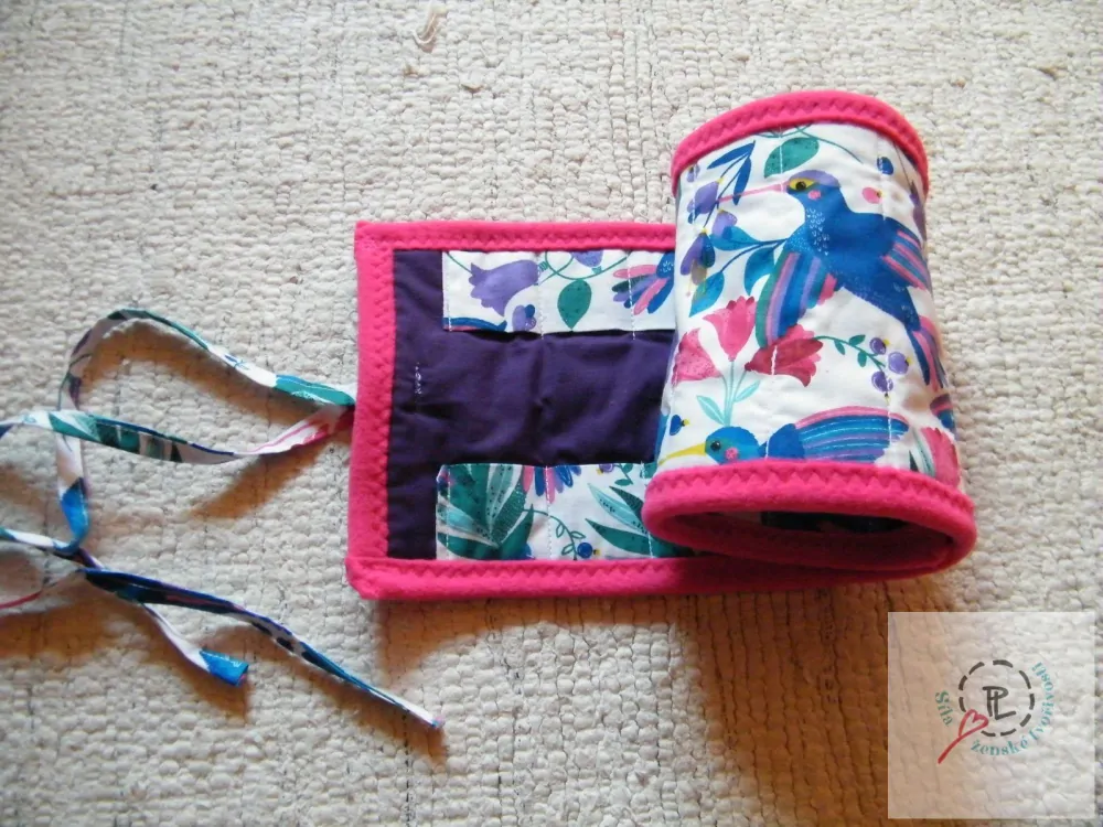 Penál na pouze na bločky KOLIBŘÍK