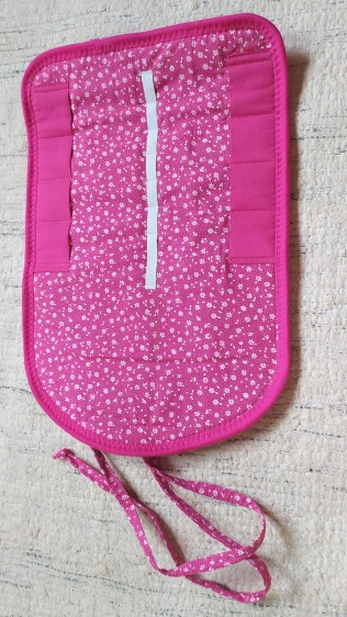 Penál na bločky a pastely RŮŽOVO-FIALOVÝ