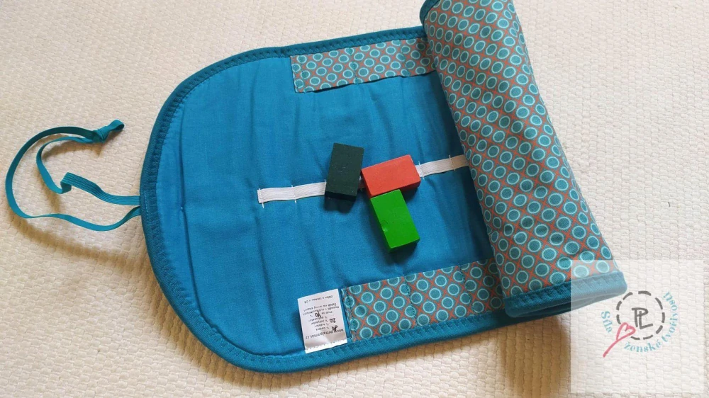 Waldorfský penál na bločky a pastely PIŠKVORKY 16+16