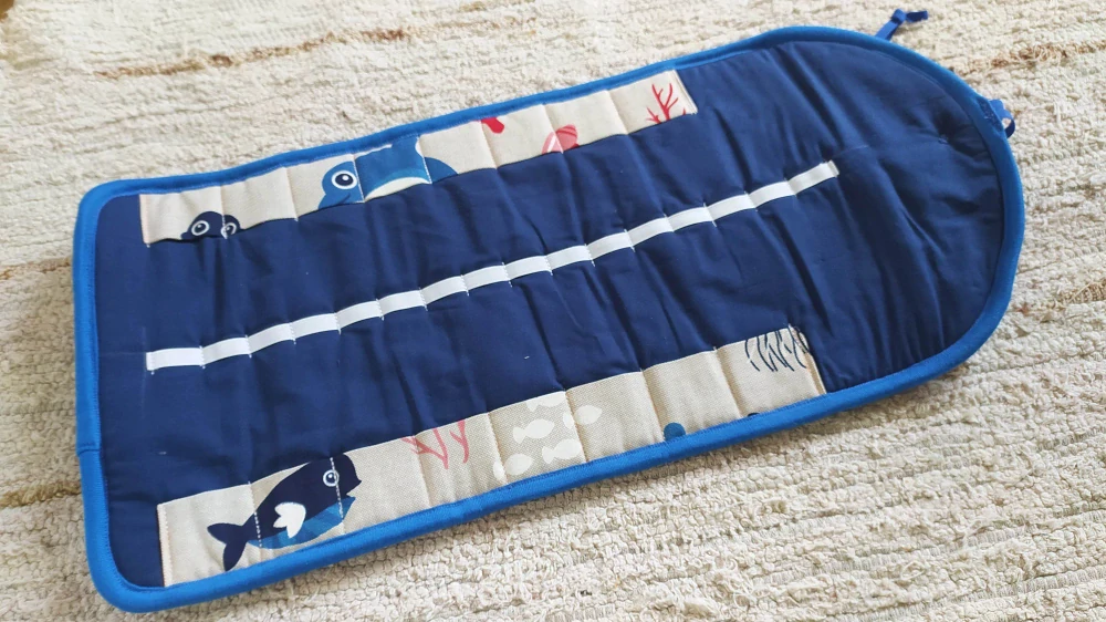 Penál na bločky a pastely MOŘSKÝ SVĚT