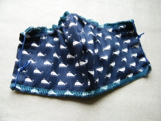 Textilní rouška velryba 2. jakost