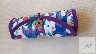 Waldorfský penál na bločky a pastely KOLIBŘÍK