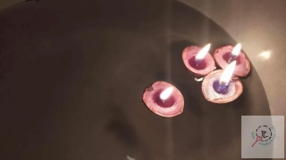 Vánoční lodičky ze skořápek