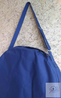 Taška na šamanský buben tmavě modrá - kruhová