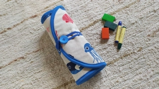 Penál na bločky a pastely MOŘSKÝ SVĚT