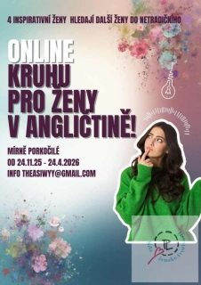 Online kruh pro ženy v angličtině