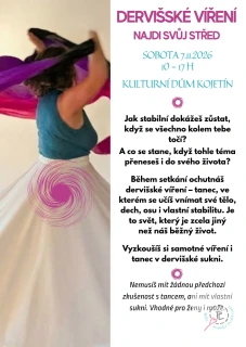 Dervišské víření - Najdi svůj střed - Havlíčkův Brod - 7.11.2026