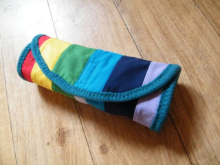 Duhový penál na bločky a pately DUHOVÝ