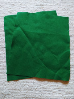 Dekorační plsť 26x30 > varianta Mechově zelená