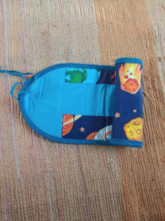 Penál na bločky a pastely VESMÍR