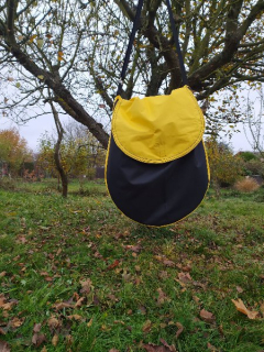 Taška na šamanský buben černo-žlutá